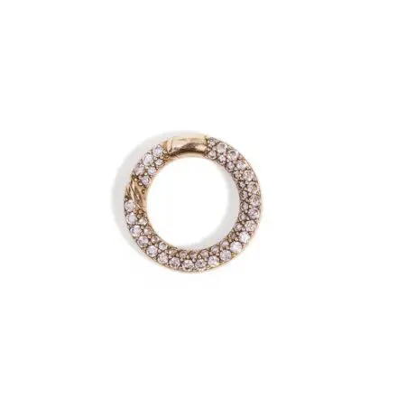 DIAMOND CHUBBY PUSH IN CHARM LINK