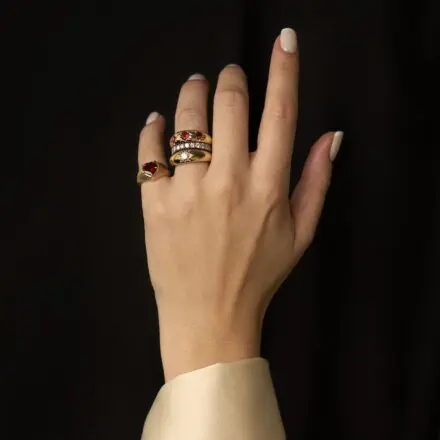 Heirloom Trinket Dish 7 Sylvie ring Daphne ring