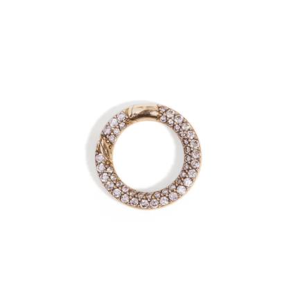 DIAMOND ADJUSTABLE ENHANCER CHUBBY PUSH IN CHARM LINK